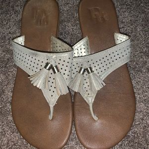 Rock & Republic Tassel Sandals